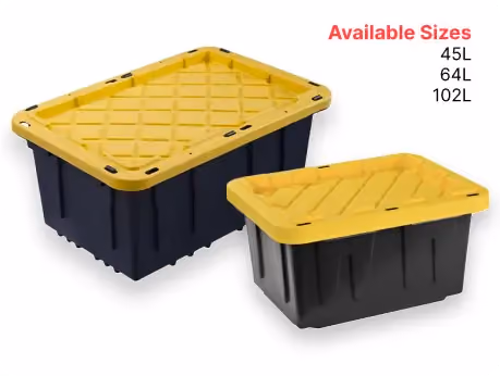 Available Sizes of Plastic Containers