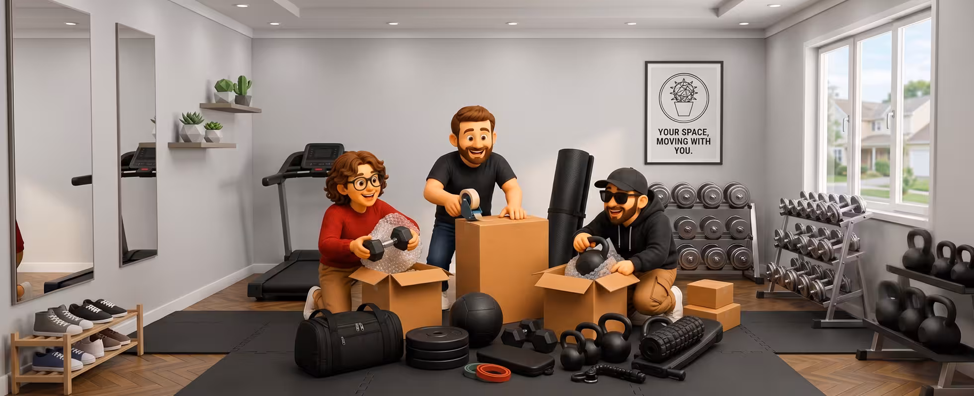 Heavy Lifting: Our Guide to Moving Your Home Gym