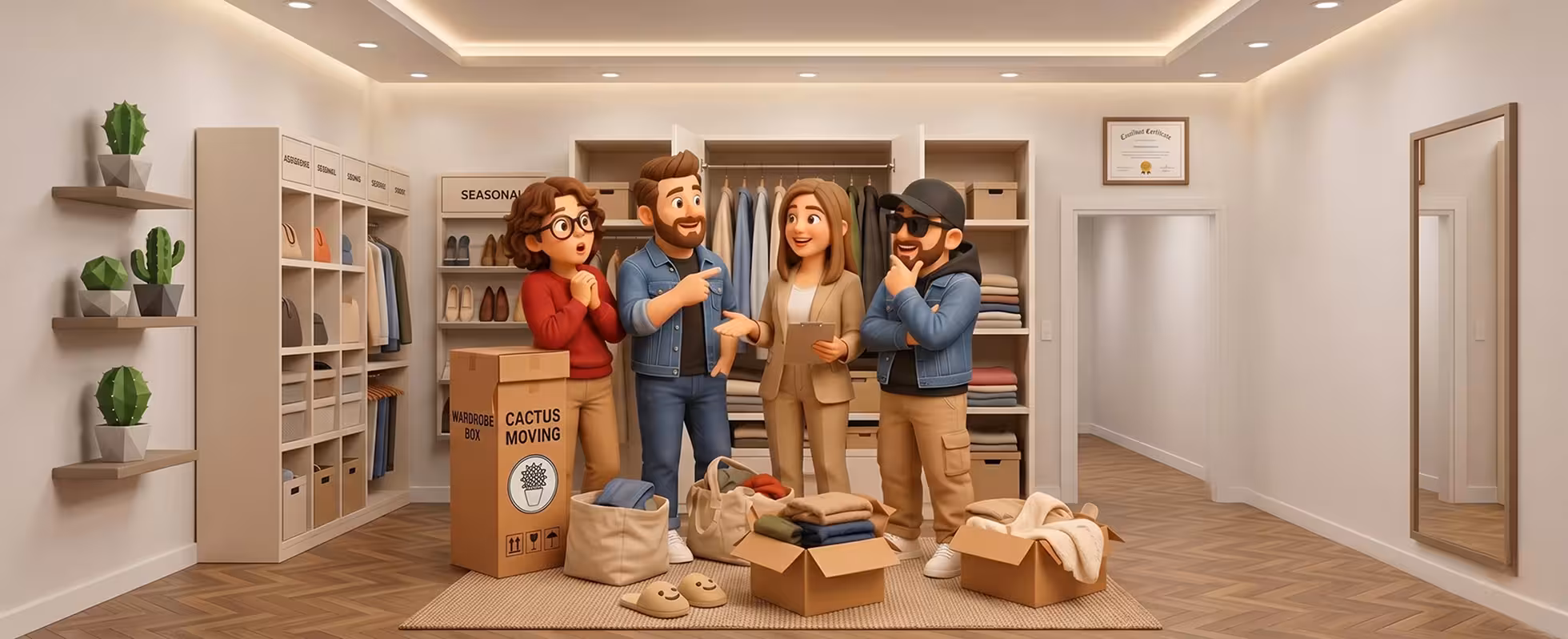 The Wrinkle-Free Wardrobe Move: A Q&A with Cactus Moving & Mello Spaces